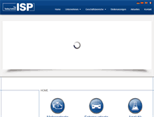 Tablet Screenshot of isp-testing.com